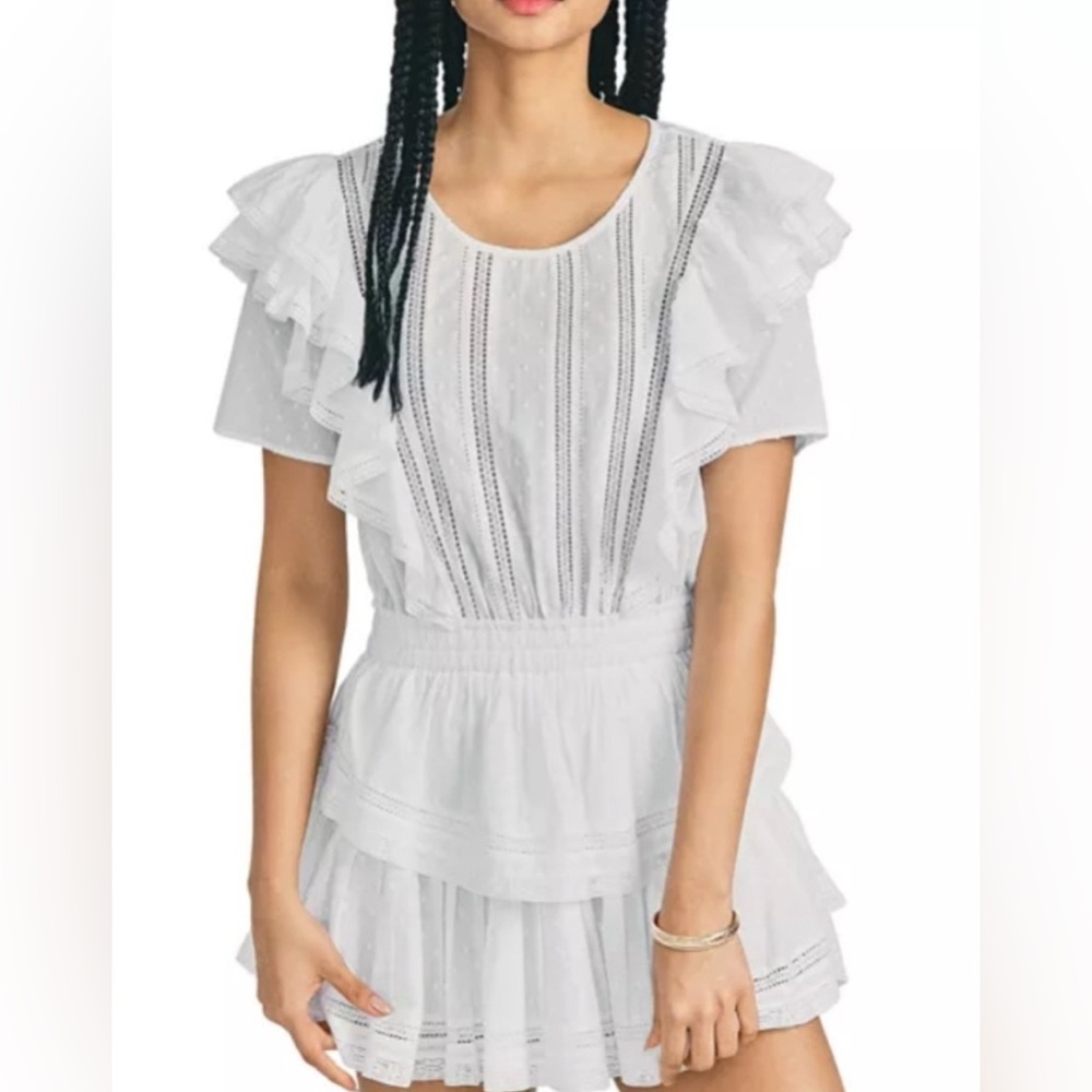 LoveShackFancy Ivory Lace Dress Great Condition